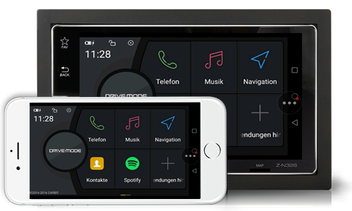 Z-N326 2-DIN Smartlink Infotainer