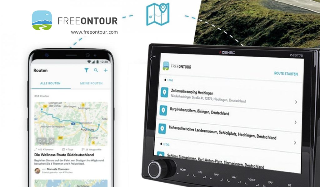 Freeontour - Send-To-Car Funktion