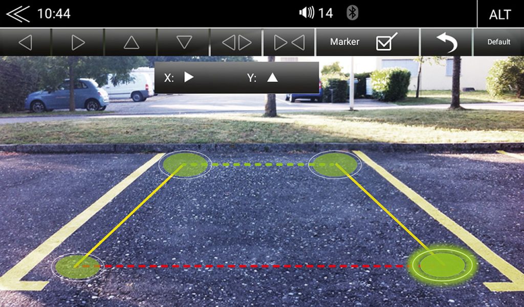 Connection of two camera systems