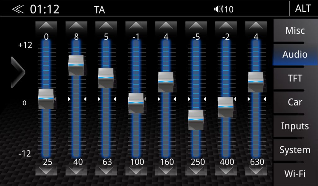 Extensive sound tuning
