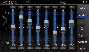 Extensive sound tuning