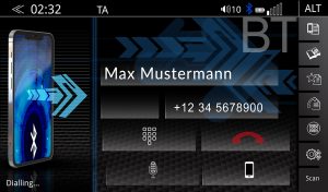 Bluetooth 5.0 Freisprechmodul, Bluetooth 5.0 hands-free module