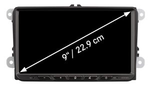 Kapazitiver 9“ Bildschirm, Capacitive 9" display