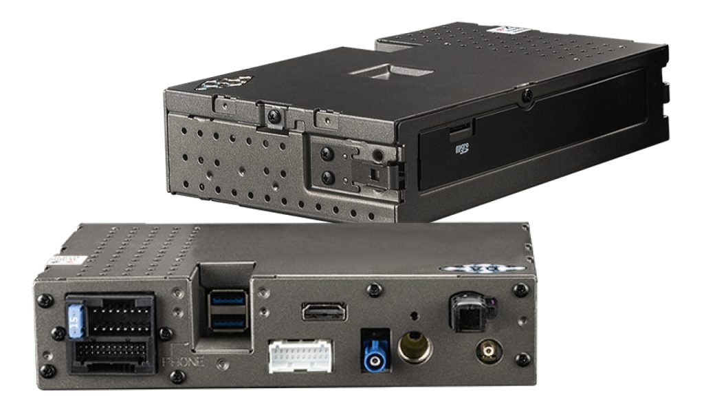 Rechnereinheit mit separatem Monitor, Control unit with separate monitor
