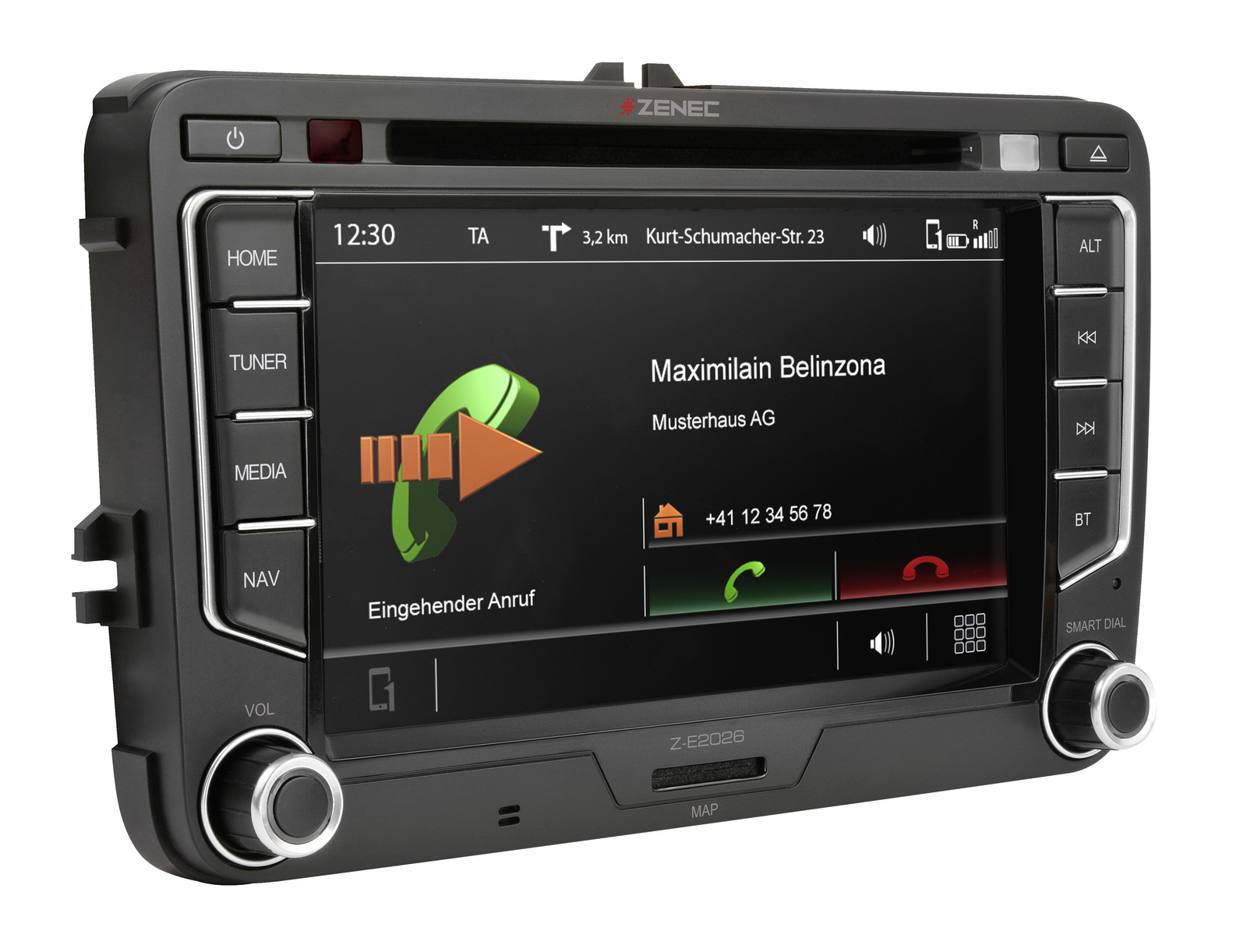 Z-E2026 Naviceiver for VW, Seat and Skoda - Auto Navi Multimedia Car ...